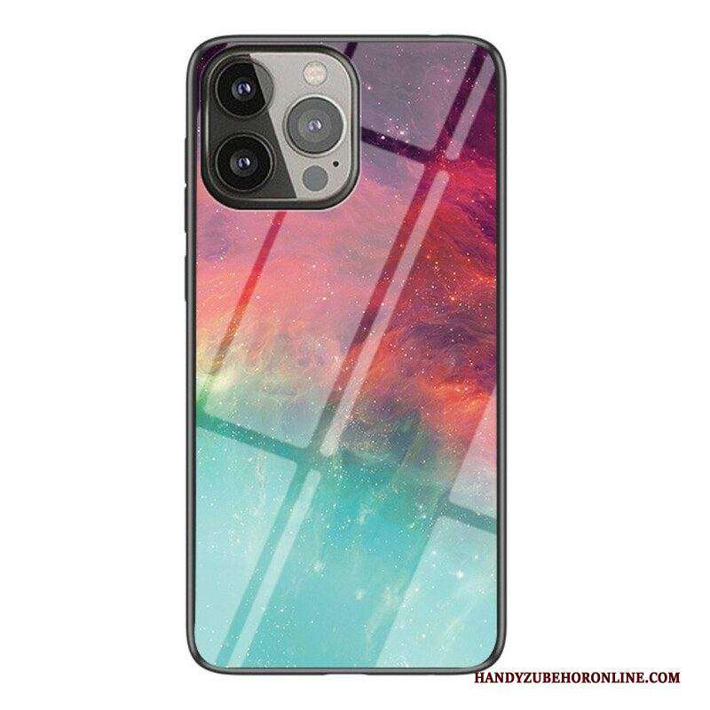 Cover iPhone 13 Pro Vetro Temperato Cielo Stellato