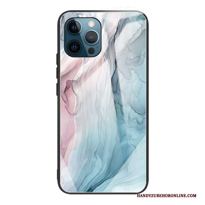 Cover iPhone 13 Pro Vetro Temperato In Marmo