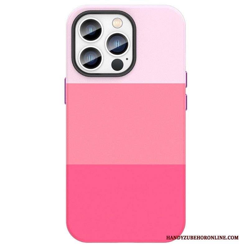 Cover iPhone 14 Bande Colorate