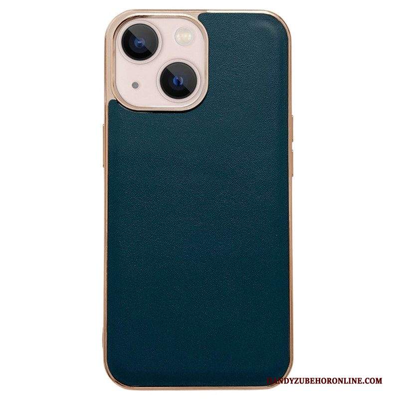 Cover iPhone 14 Pelle Vera