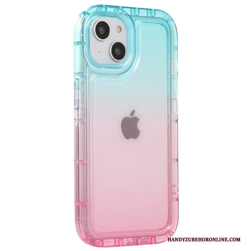 Cover iPhone 14 Plus Airbag Contorni Colorati