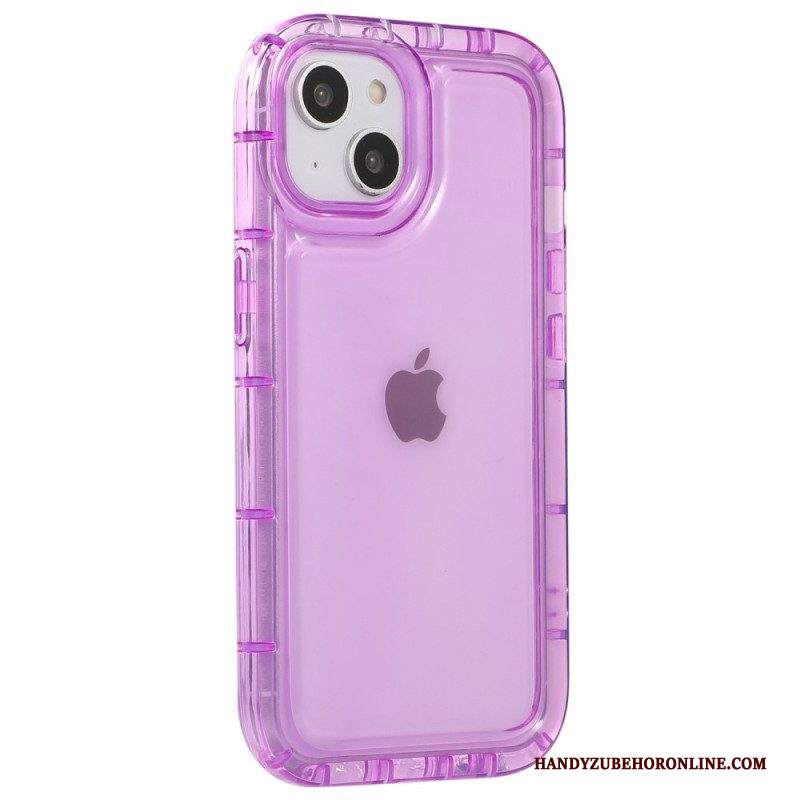 Cover iPhone 14 Plus Airbag Contorni Colorati