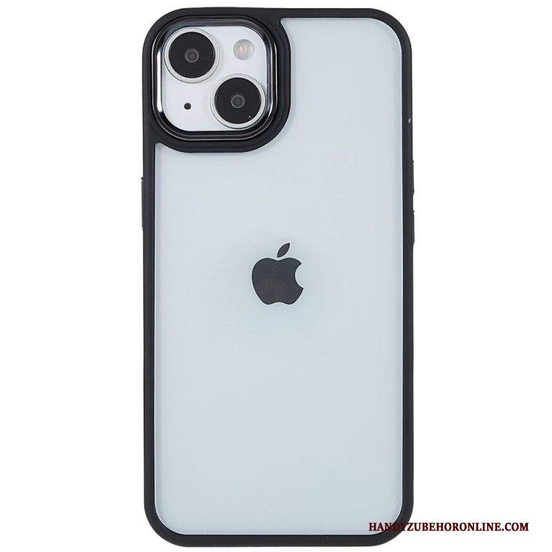 Cover iPhone 14 Plus Bordi In Silicone Acrilico