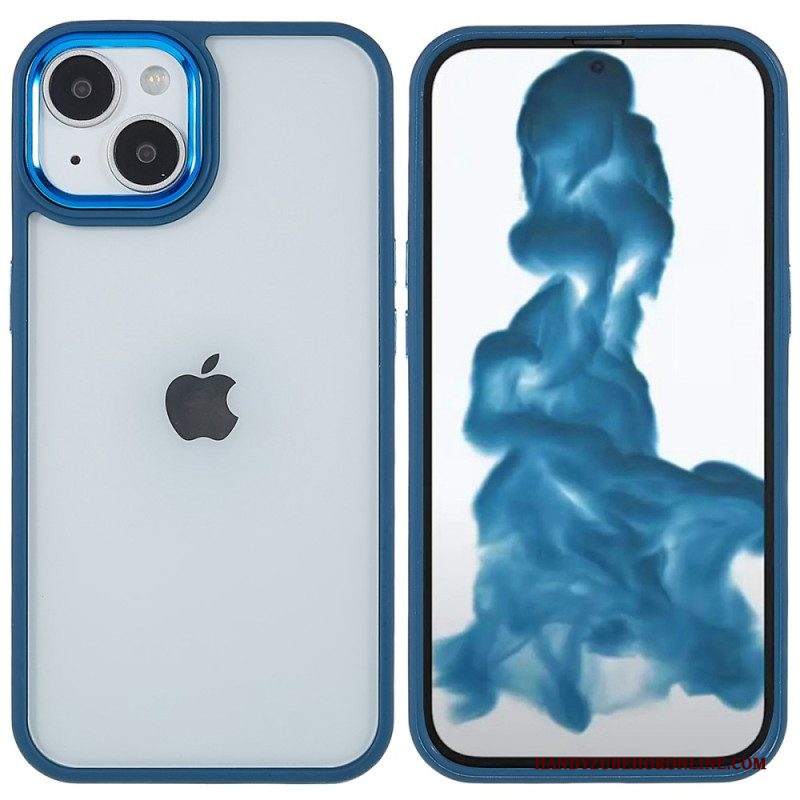 Cover iPhone 14 Plus Bordi In Silicone Acrilico