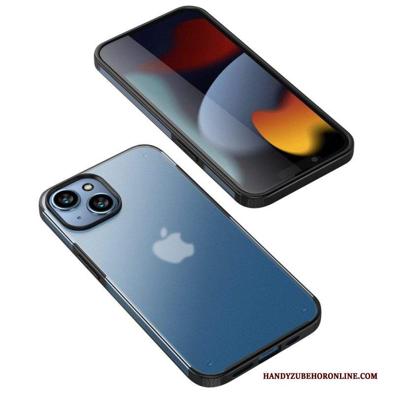 Cover iPhone 14 Plus Bordi In Silicone Traslucido