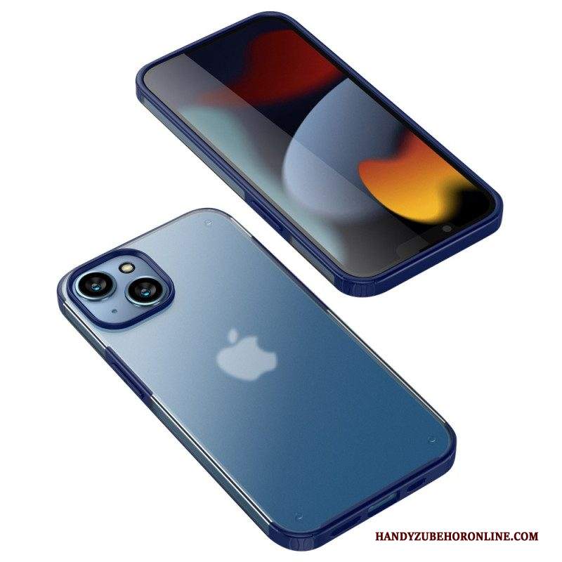 Cover iPhone 14 Plus Bordi In Silicone Traslucido