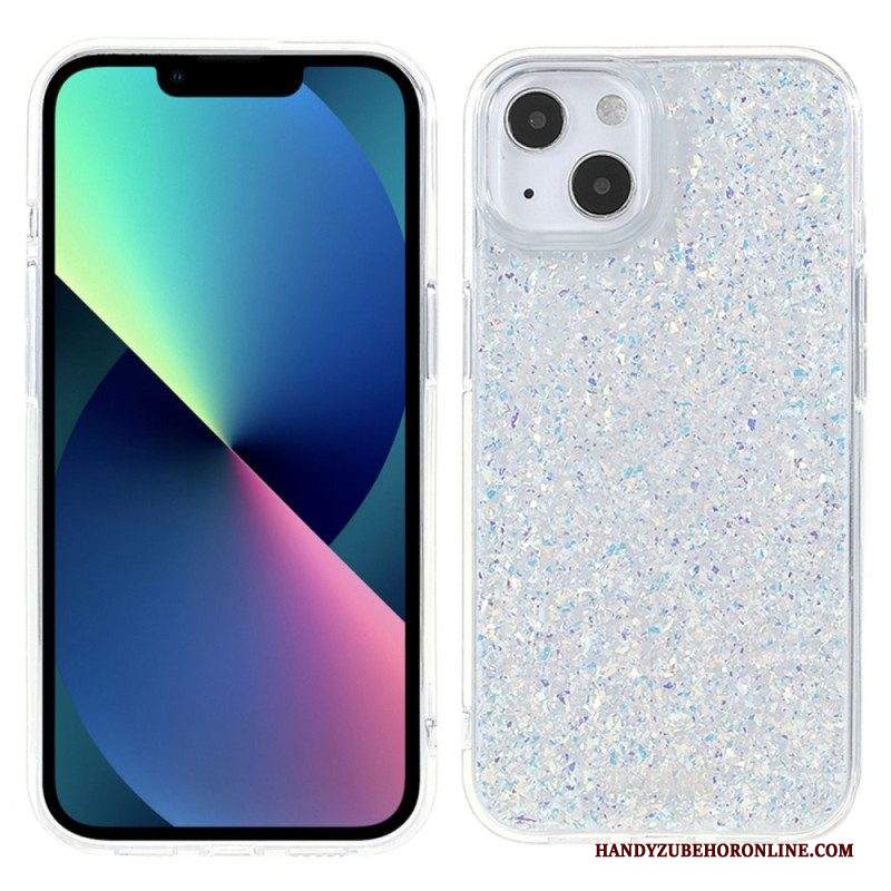 Cover iPhone 14 Plus Eleganti Paillettes