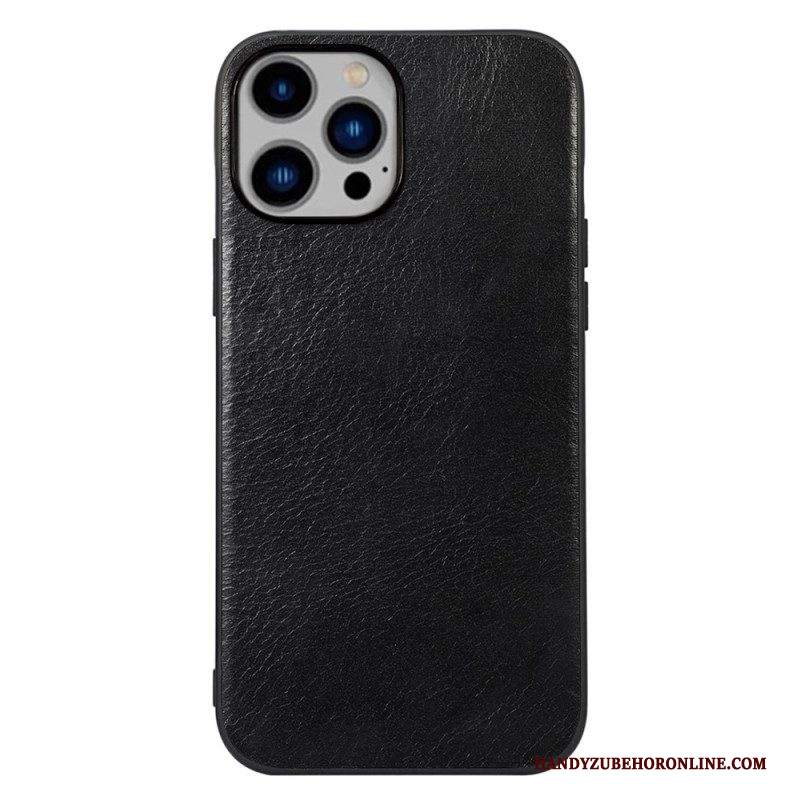 Cover iPhone 14 Plus Pelle Vera