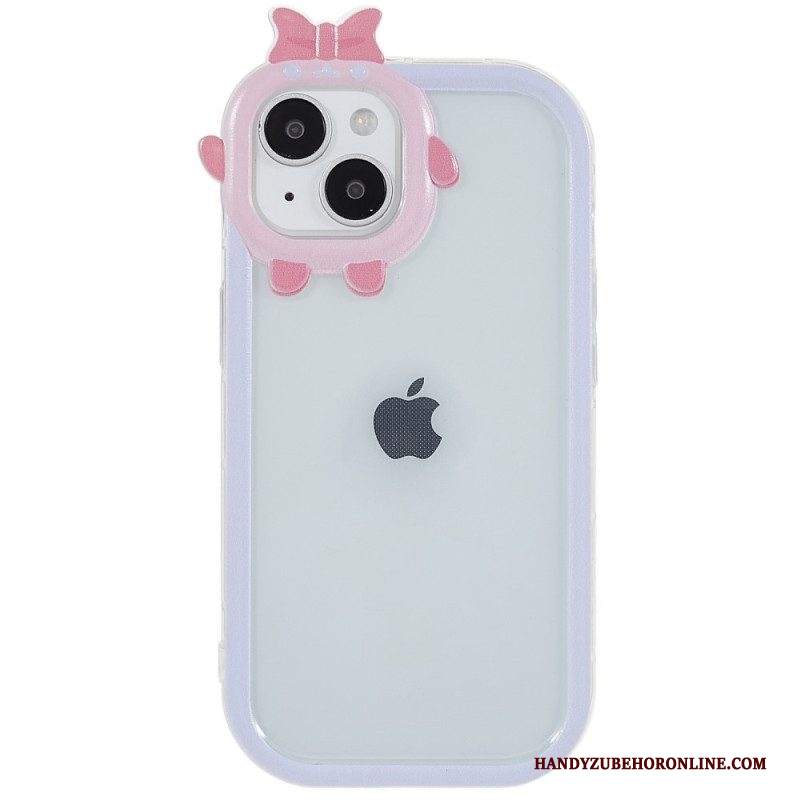 Cover iPhone 14 Plus Protezione Per Lenti Trasparente E Divertente