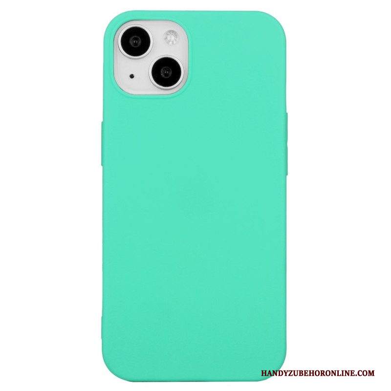 Cover iPhone 14 Plus Silicone Opaco Singolo