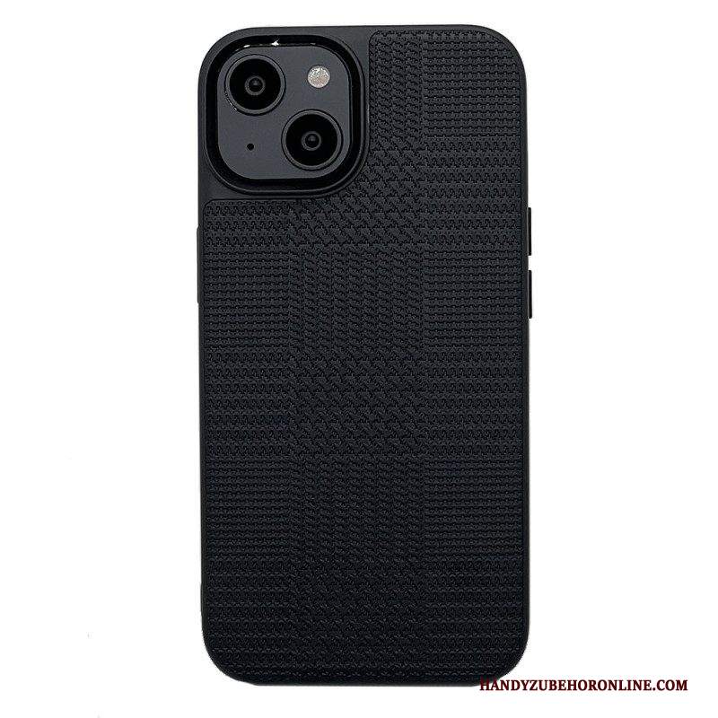 Cover iPhone 14 Plus Stile Tessuto Vili