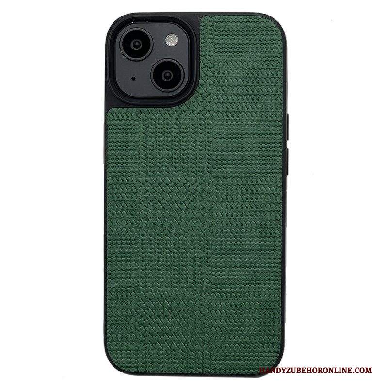 Cover iPhone 14 Plus Stile Tessuto Vili