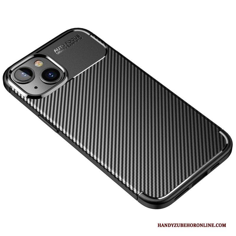 Cover iPhone 14 Plus Struttura Flessibile In Fibra Di Carbonio