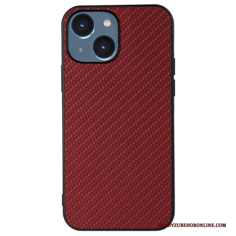 Cover iPhone 14 Plus Struttura In Fibra Di Carbonio