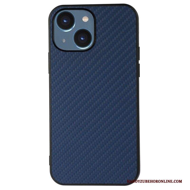 Cover iPhone 14 Plus Struttura In Fibra Di Carbonio