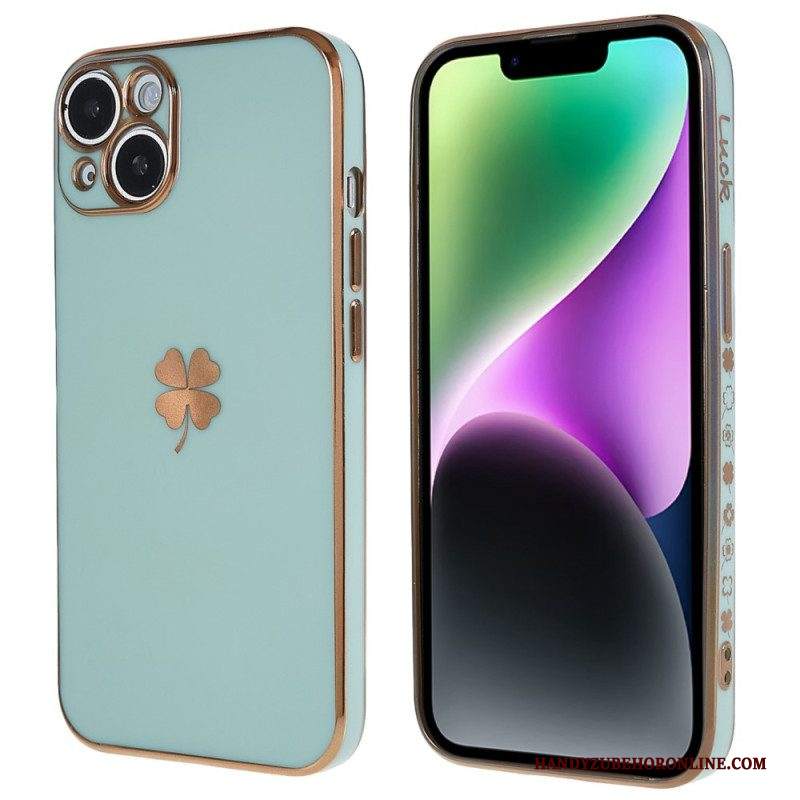 Cover iPhone 14 Plus Trifoglio Fortunato