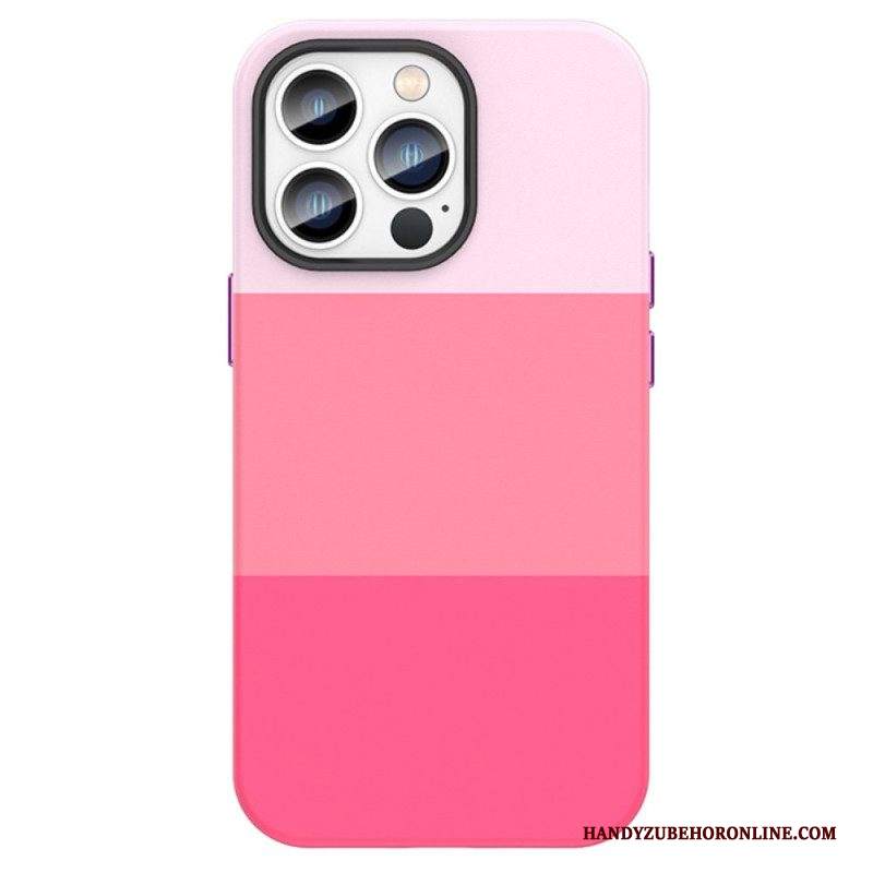 Cover iPhone 14 Pro Bande Colorate