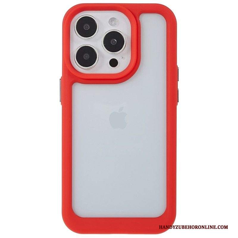 Cover iPhone 14 Pro Bordi In Silicone