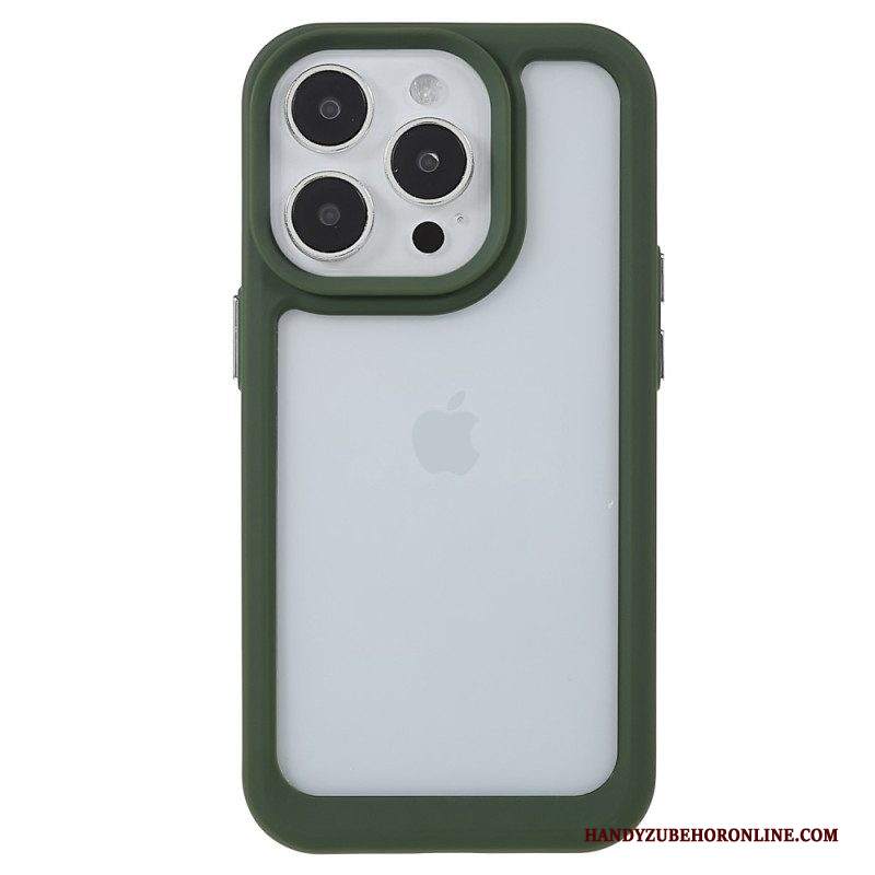 Cover iPhone 14 Pro Bordi In Silicone