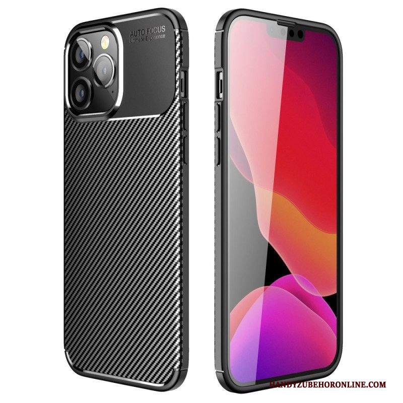 Cover iPhone 14 Pro Fibra Di Carbonio Flessibile