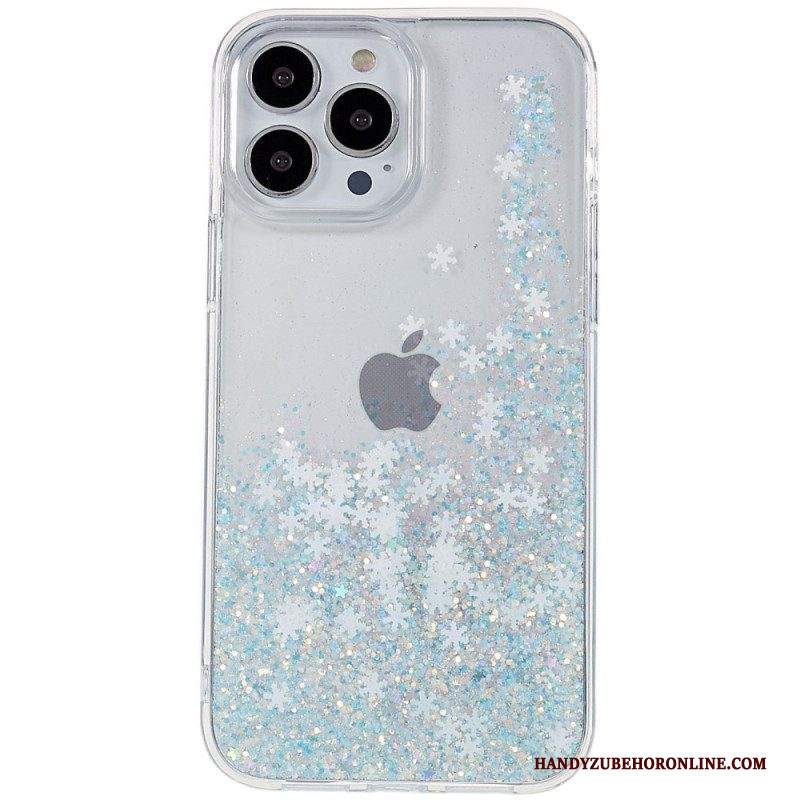 Cover iPhone 14 Pro Fiocchi Di Paillettes