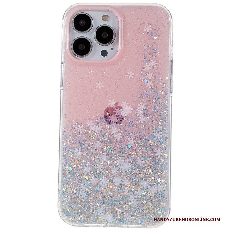 Cover iPhone 14 Pro Fiocchi Di Paillettes