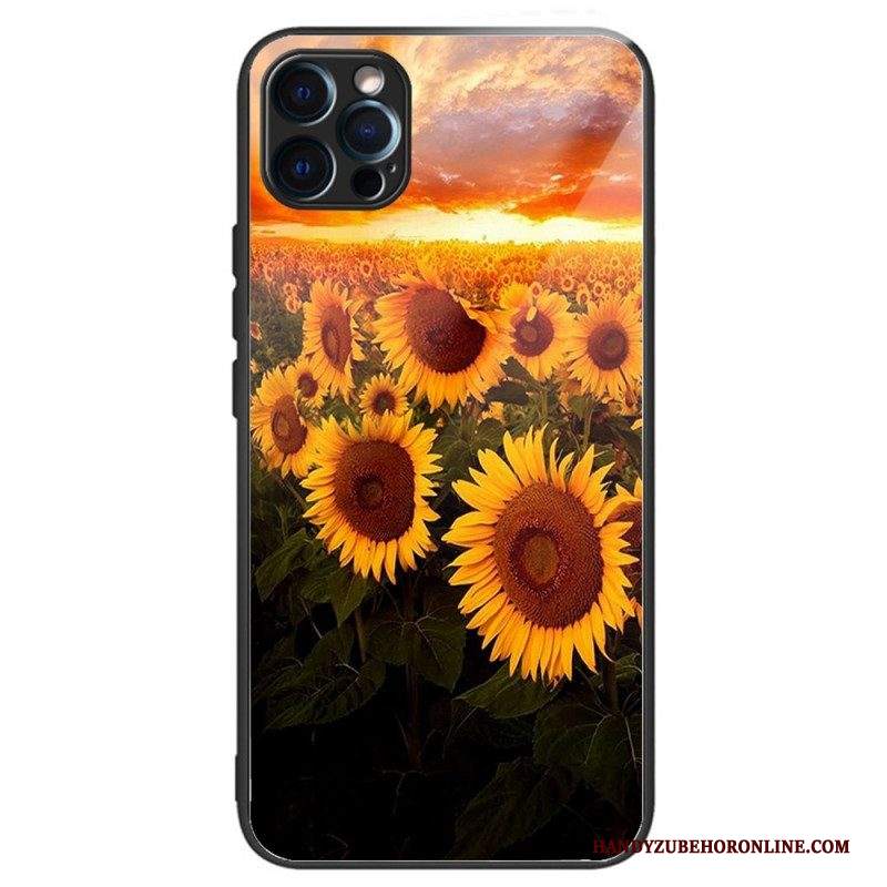 Cover iPhone 14 Pro Girasoli Intensi