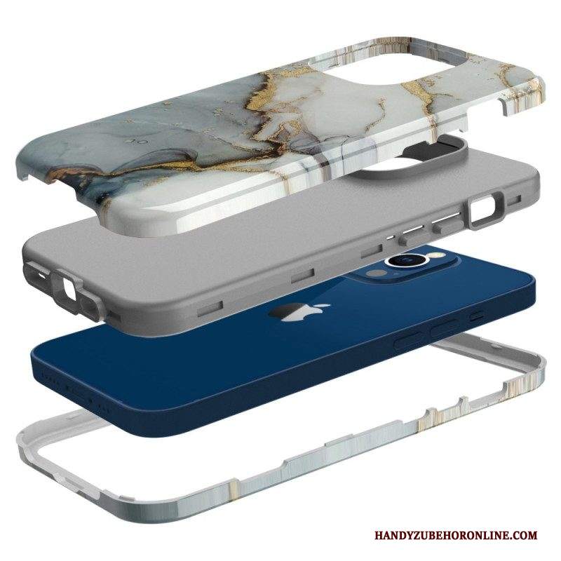 Cover iPhone 14 Pro Marmo Lussuoso