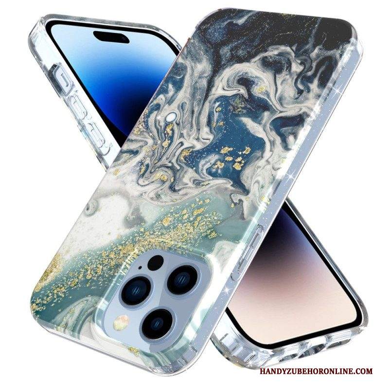 Cover iPhone 14 Pro Marmo Singolo