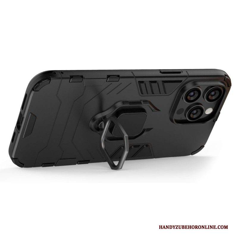 Cover iPhone 14 Pro Max Anello Resistente