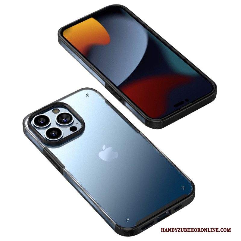 Cover iPhone 14 Pro Max Bordi In Silicone Traslucido