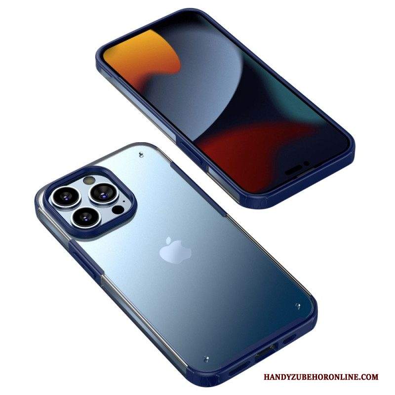 Cover iPhone 14 Pro Max Bordi In Silicone Traslucido