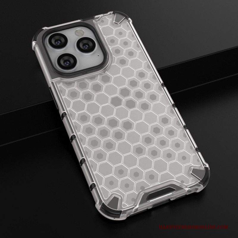 Cover iPhone 14 Pro Max Con Cavo A Nido D'ape