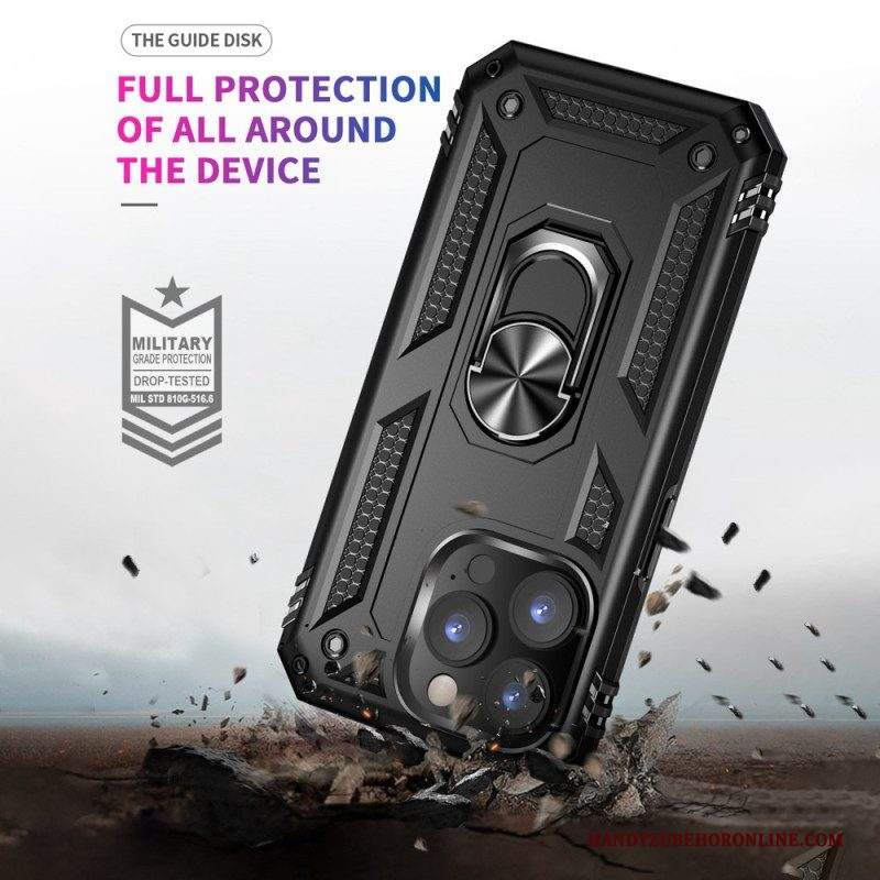 Cover iPhone 14 Pro Max Design Con Staffa Ad Anello