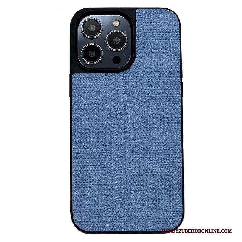 Cover iPhone 14 Pro Max Ecopelle Incrociata