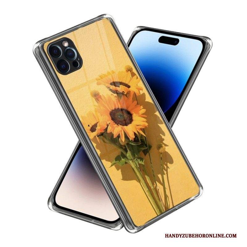 Cover iPhone 14 Pro Max Girasoli