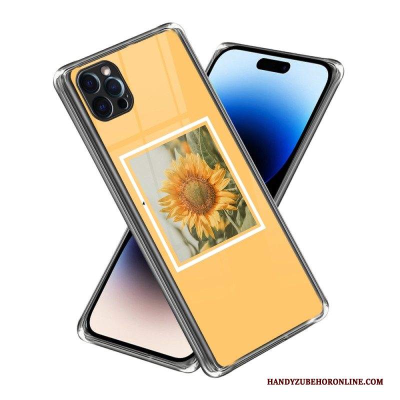 Cover iPhone 14 Pro Max Girasoli