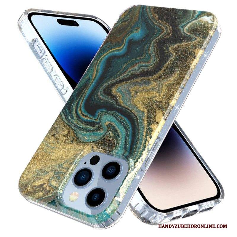 Cover iPhone 14 Pro Max Marmo Singolo