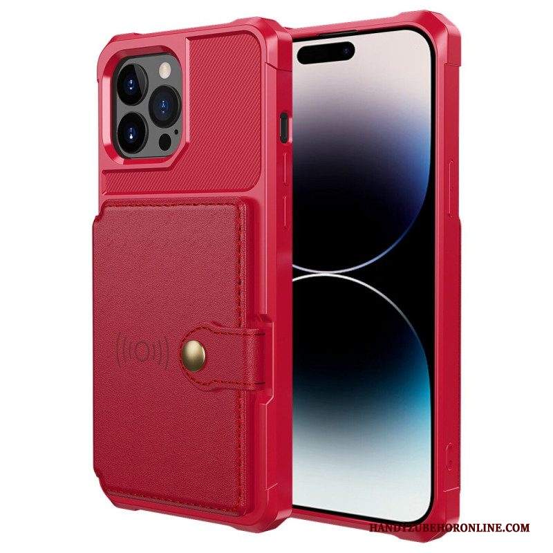 Cover iPhone 14 Pro Max Portacarte Integrato