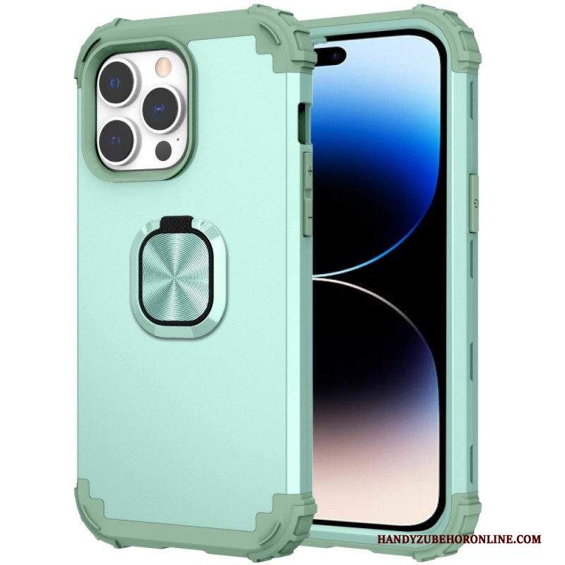 Cover iPhone 14 Pro Max Rinforzato Con Ring-support