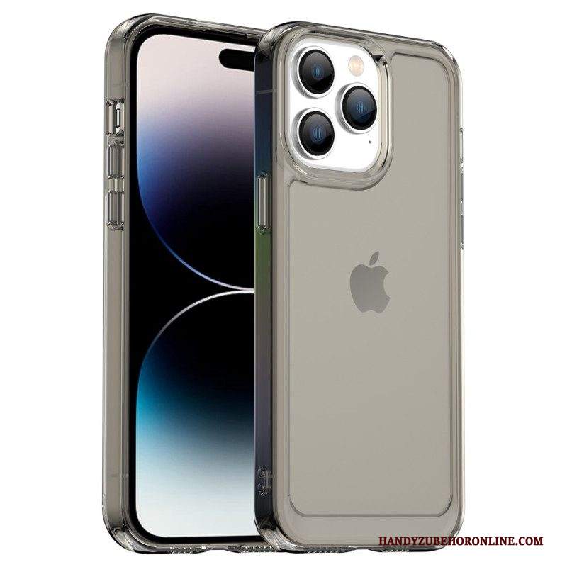 Cover iPhone 14 Pro Max Serie Di Caramelle Trasparenti