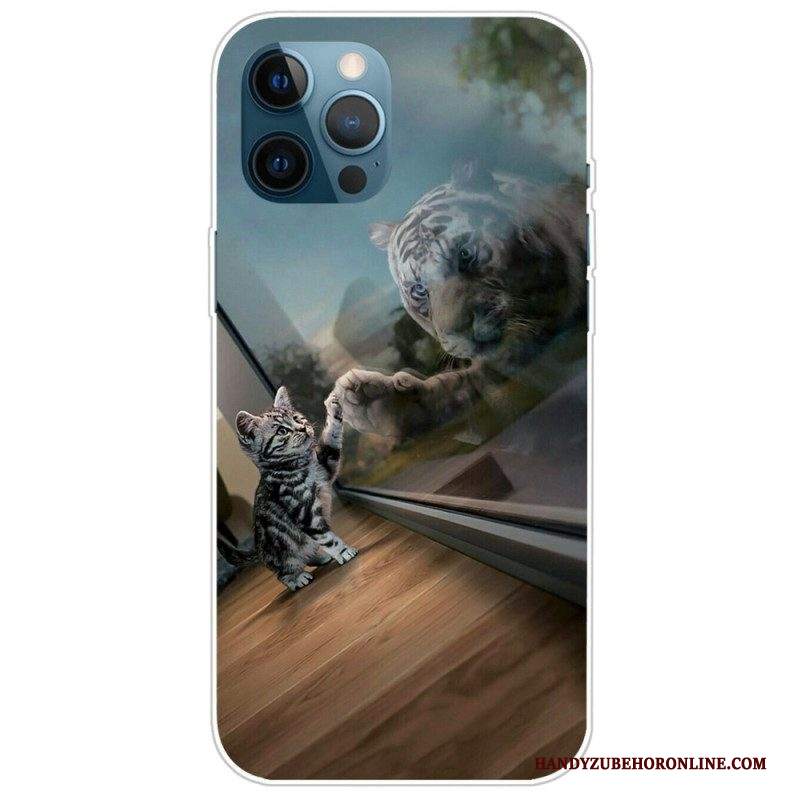 Cover iPhone 14 Pro Max Sogno Felino