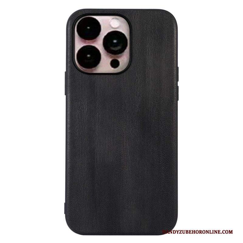 Cover iPhone 14 Pro Max Struttura In Pelle