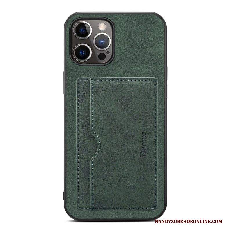 Cover iPhone 14 Pro Max Titolare Della Carta Denaro