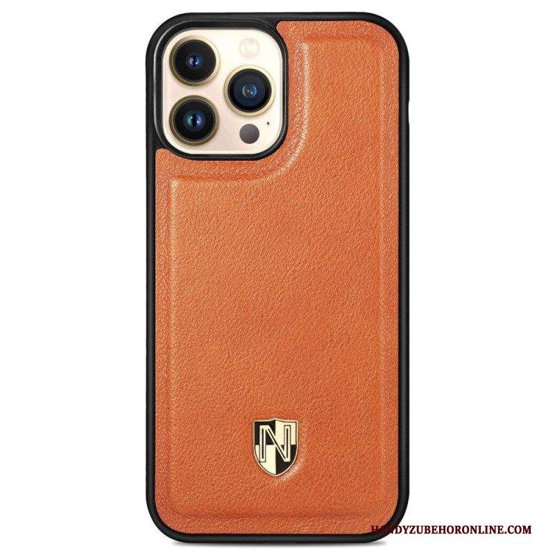 Cover iPhone 14 Pro Max Vera Pelle Caseneo