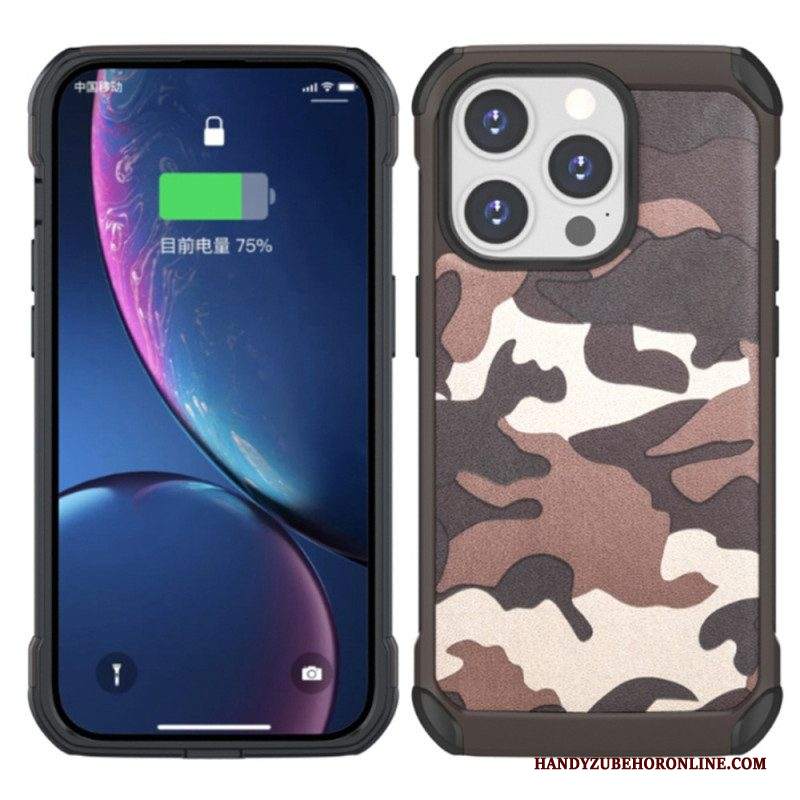 Cover iPhone 14 Pro Mimetizzazione Rinforzata