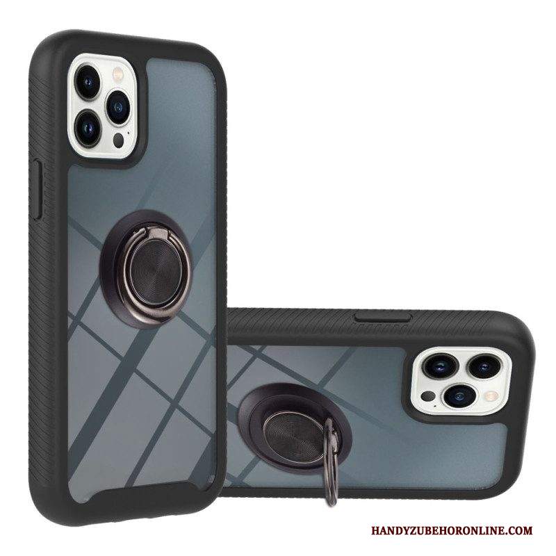 Cover iPhone 14 Pro Staffa Ad Anello Ibrida