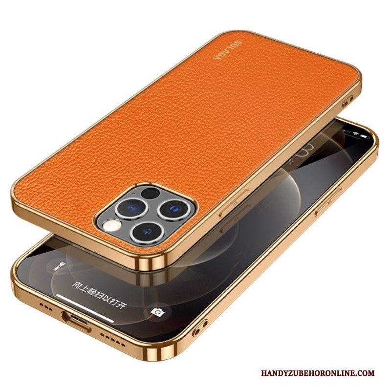 Cover iPhone 14 Pro Stile Pelle Sulada