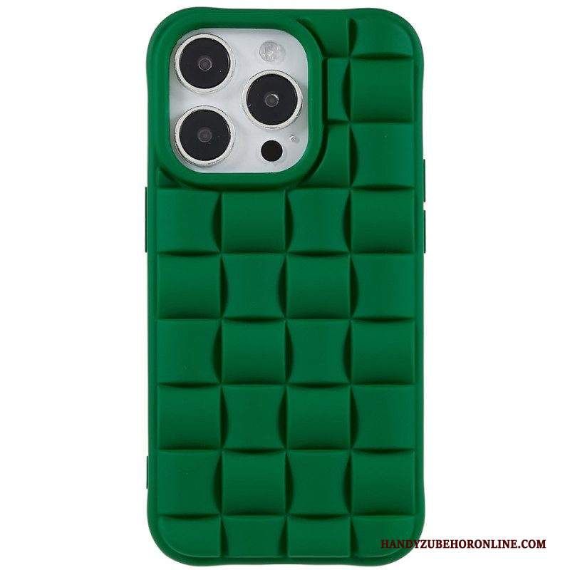 Cover iPhone 14 Pro Stile Trapuntato