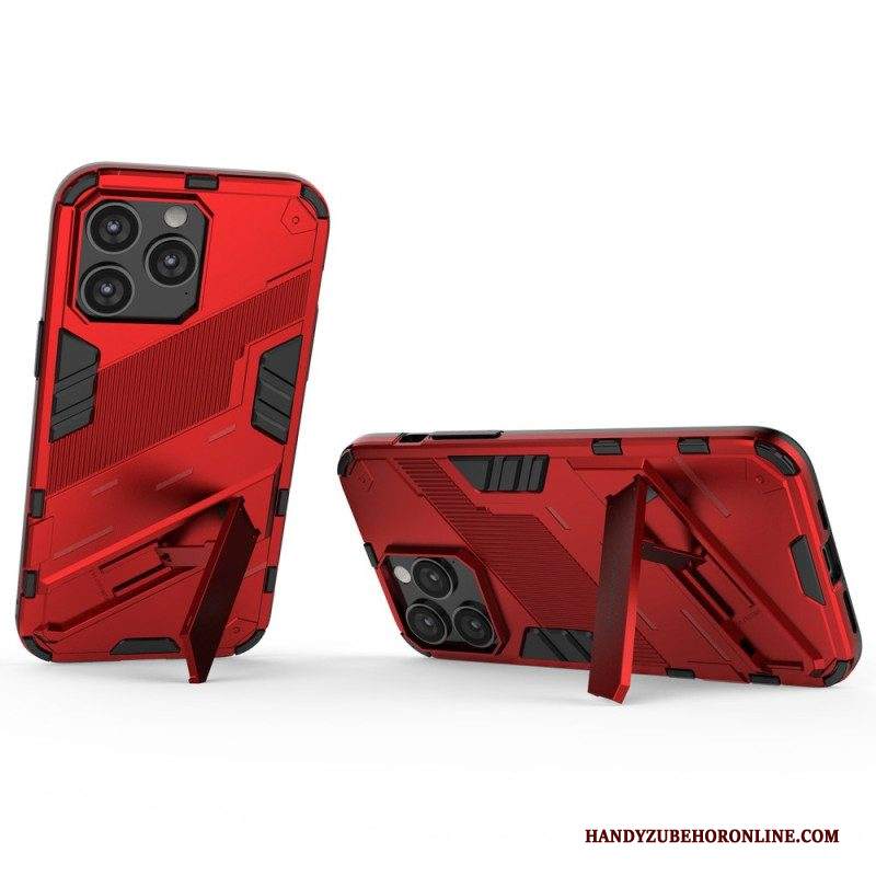 Cover iPhone 14 Pro Supporto Rimovibile Verticale E Orizzontale